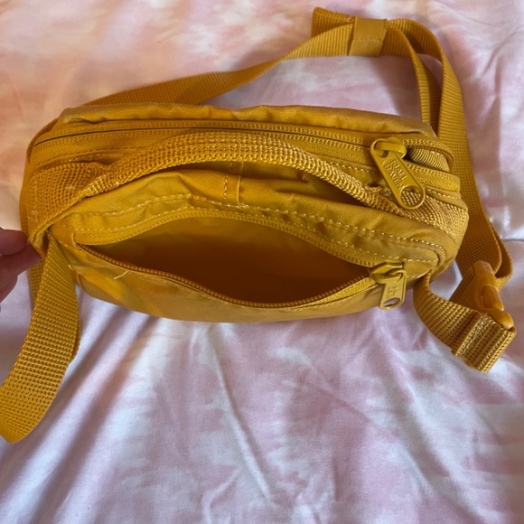 Yellow Fjallraven Kanken Fanny pack - Picture 3 of 5
